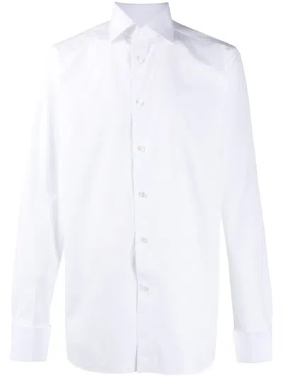 ERMENEGILDO ZEGNA LONG SLEEVE DRESS SHIRT