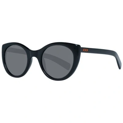 ERMENEGILDO ZEGNA ZEGNA COUTURE ZC 0009 UNISEX BLACK SUNGLASSES PLASTIC BUTTERFLY CASUAL EYEWEAR