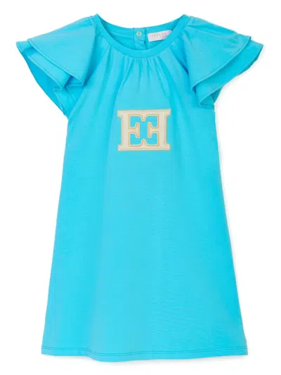 ESCADA LOGO-APPLIQUÉ DRESS