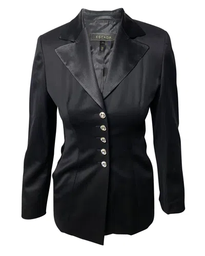 ESCADA SUIT TROUSER SET IN BLACK WOOL