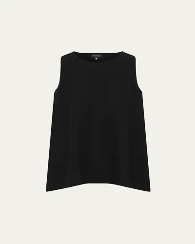 ESKANDAR A-LINE ROUND NECK SHELL (MID PLUS LENGTH)