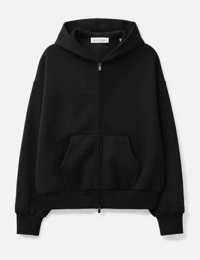 ESSENTIALS CLASSIC FIT FLEECE ZIP-UP HOODIE