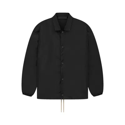 ESSENTIALS FEAR OF GOD ESSENTIALS COACHES JACKET 'BLACK'