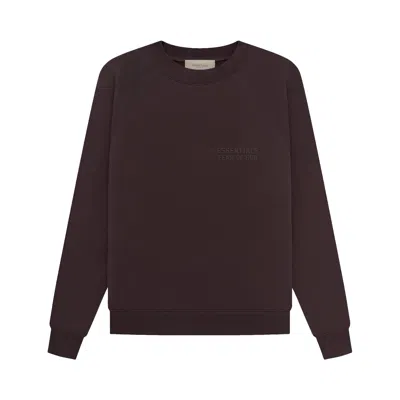 ESSENTIALS FEAR OF GOD ESSENTIALS CREWNECK SWEATSHIRT 'PLUM'