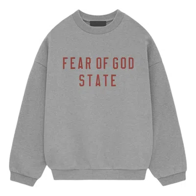ESSENTIALS Fear of God Essentials Fleece Crewneck 'Dark Heather'