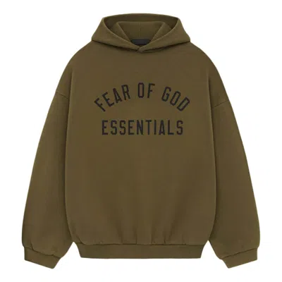 ESSENTIALS Fear of God Essentials Fleece Hoodie 'Olive'