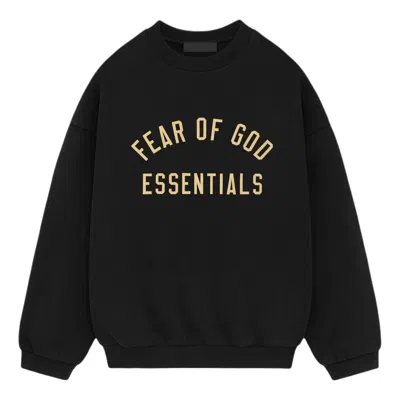 ESSENTIALS Fear of God Essentials Fleece II Crewneck 'Black'