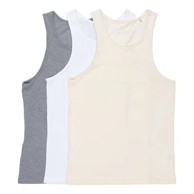 ESSENTIALS Fear of God Essentials FW20 3 Pack Tank Tops 'Multi Color'