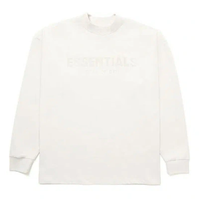 ESSENTIALS Fear of God Essentials FW21 Innersect Long Sleeve Logo Tee 'Greige'