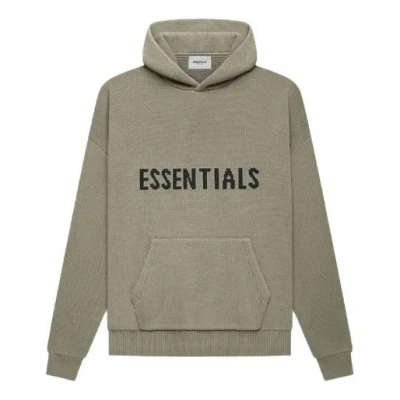 ESSENTIALS Fear of God Essentials FW21 Knit Hoodie 'Pistachio'