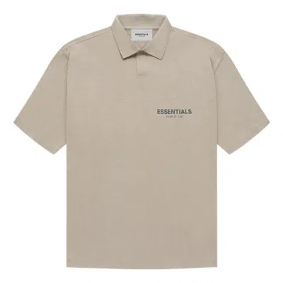 ESSENTIALS Fear of God Essentials FW21 Polo Shirt 'Tan'