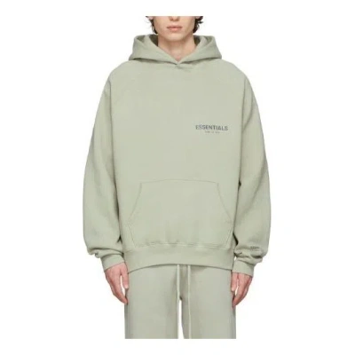 ESSENTIALS Fear of God Essentials FW21 Pullover Hoodie 'Green Concrete'