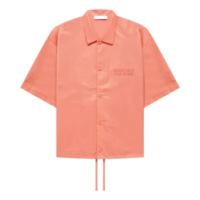 ESSENTIALS Fear of God Essentials FW22 Nylon Shirt 'Coral'