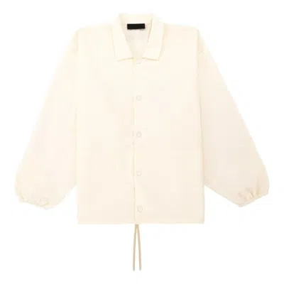 ESSENTIALS Fear of God Essentials FW23 Coaches Jacket 'Cloud Dancer'