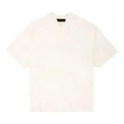 ESSENTIALS Fear of God Essentials FW23 V-Neck T-shirt 'Cloud Dancer'