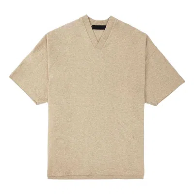 ESSENTIALS Fear of God Essentials FW23 V-Neck T-shirt 'Gold Heather'