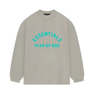 ESSENTIALS FEAR OF GOD ESSENTIALS HEAVY JERSEY LONG-SLEEVE T-SHIRT 'SEAL'