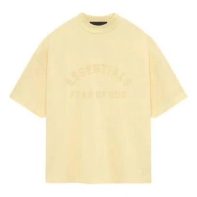 ESSENTIALS Fear of God Essentials Heavy Jersey Short-Sleeve Tee 'Garden Yellow'