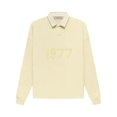 ESSENTIALS FEAR OF GOD ESSENTIALS HENLEY RUGBY 'CANARY'