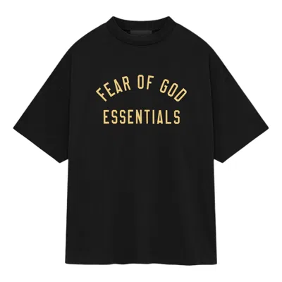 ESSENTIALS Fear of God Essentials Jersey Crewneck Tee 'Black'