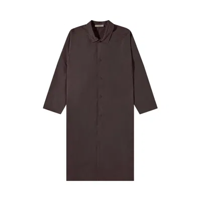 ESSENTIALS FEAR OF GOD ESSENTIALS LONG COAT 'PLUM'