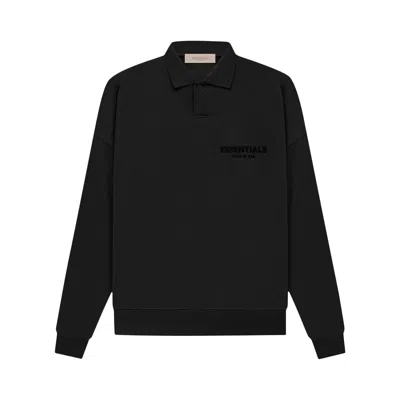 ESSENTIALS FEAR OF GOD ESSENTIALS LONG-SLEEVE POLO 'STRETCH LIMO'