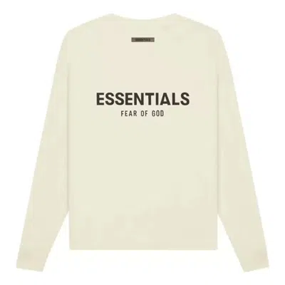 ESSENTIALS Fear of God Essentials Long-Sleeve T-Shirt 'Buttercream'