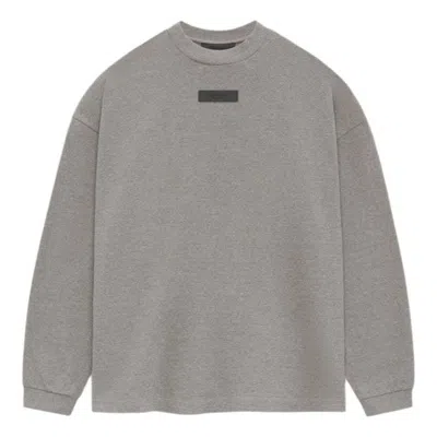 ESSENTIALS Fear of God Essentials Long-Sleeve T-shirt 'Heather Grey'