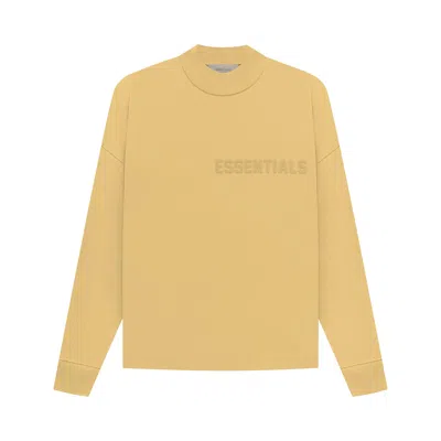 ESSENTIALS FEAR OF GOD ESSENTIALS LONG-SLEEVE TEE 'LIGHT TUSCAN'