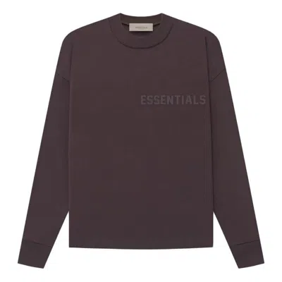 ESSENTIALS Fear of God Essentials Long-Sleeve Tee 'Plum'