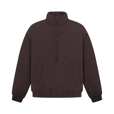 ESSENTIALS FEAR OF GOD ESSENTIALS NYLON PUFFER JACKET 'PLUM'