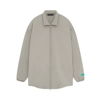 ESSENTIALS FEAR OF GOD ESSENTIALS NYON FILLED SHIRT JACKET 'SEAL'