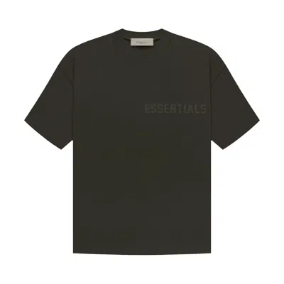 ESSENTIALS FEAR OF GOD ESSENTIALS SHORT-SLEEVE TEE 'OFF BLACK'