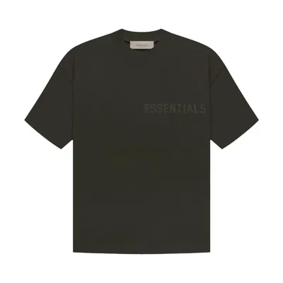 ESSENTIALS FEAR OF GOD ESSENTIALS SHORT-SLEEVE TEE 'OFF BLACK'