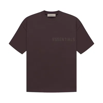 ESSENTIALS FEAR OF GOD ESSENTIALS SHORT-SLEEVE TEE 'PLUM'