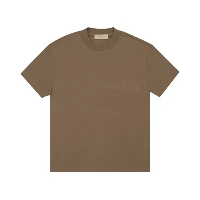 ESSENTIALS FEAR OF GOD ESSENTIALS SHORT-SLEEVE TEE 'WOOD'