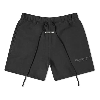 ESSENTIALS Fear of God Essentials SS20 Fleece Shorts Dark Slate Stretch Limo Black