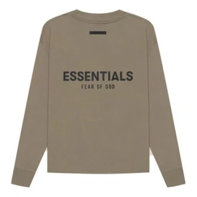 ESSENTIALS Fear of God Essentials SS21 Long Sleeve T-Shirt 'Taupe'