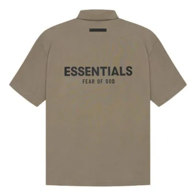 ESSENTIALS Fear of God Essentials SS21 Polo Shirt 'Taupe'