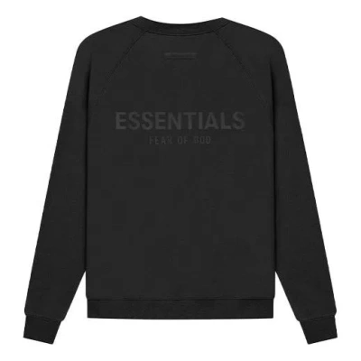 ESSENTIALS Fear of God Essentials SS21 Pull-Over Crewneck Black
