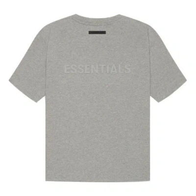 ESSENTIALS Fear of God Essentials SS21 Short Sleeve T-Shirt 'Dark Heather Oatmeal'