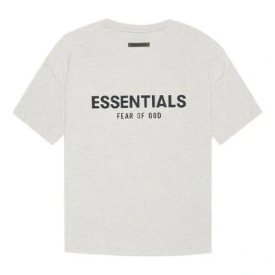 ESSENTIALS Fear of God Essentials SS21 Short Sleeve T-Shirt 'Light Heather Oatmeal'