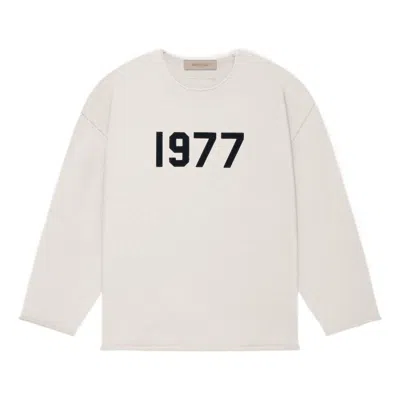 ESSENTIALS Fear of God Essentials SS22 1977 Raw Edge Sweater 'Wheat'