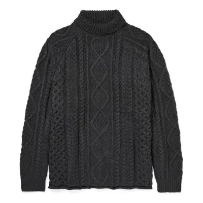 ESSENTIALS Fear of God Essentials SS22 Cable Knit Turtleneck 'Iron'
