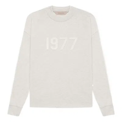 ESSENTIALS Fear of God Essentials SS22 Long Sleeve T-Shirt 1977 'Light Oatmeal'