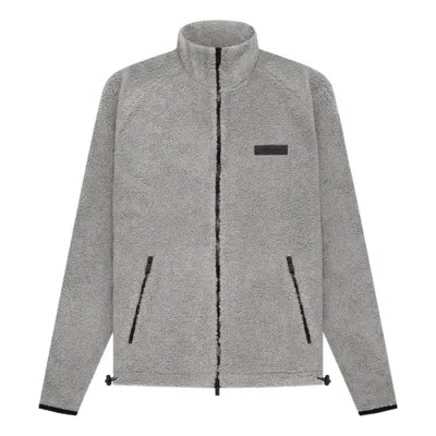 ESSENTIALS Fear of God Essentials SS22 Polar Fleece Full Zip Jacket Dark Oatmeal