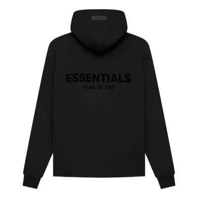 ESSENTIALS Fear of God Essentials SS22 Relaxed Stretch Limo Hoodie 'Black'