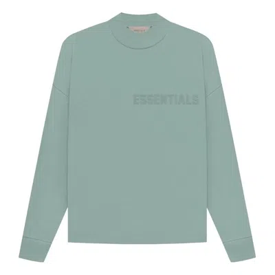 ESSENTIALS Fear of God Essentials SS23 Long Sleeve Logo Tee 'Sycamore'
