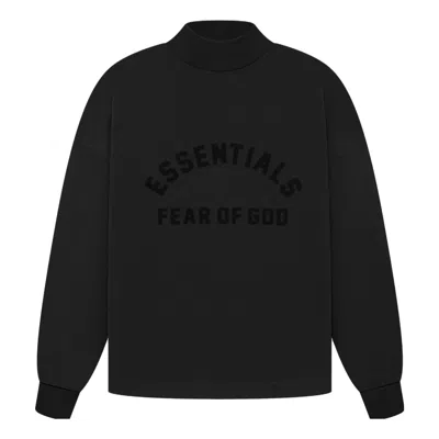 ESSENTIALS Fear of God Essentials SS23 Long Sleeve Tee 'Jet Black'