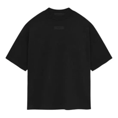 ESSENTIALS Fear of God Essentials SS24 drop2 Crewneck T-Shirt 'Jet Black'